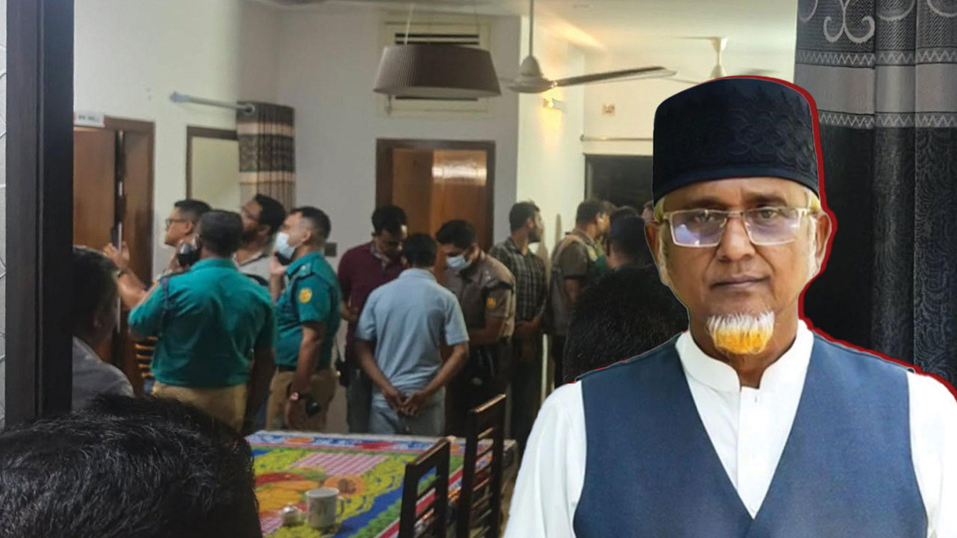 স্ত্রীর মরদেহ উদ্ধারের সময় ফ্ল্যাটেই ছিলেন এমপি গাজী নজরুল
